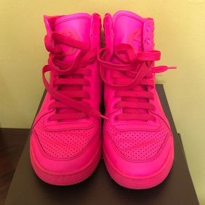 Gucci Rosa Fluo Sneakers